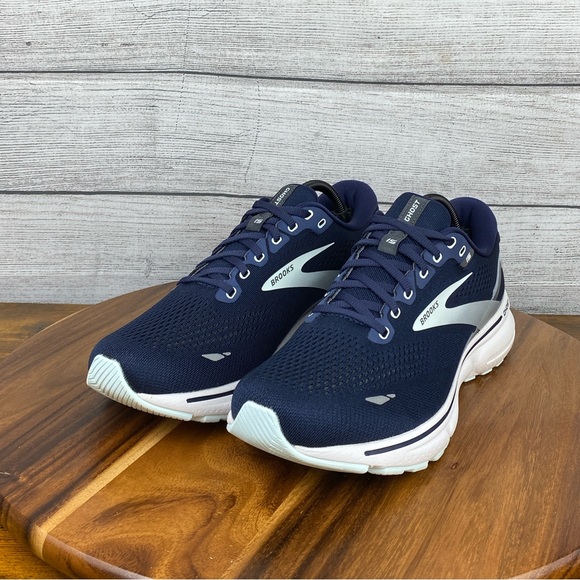 Brooks Ghost 15 Peacoat Pearl Salt Air Running Shoes 1203801B450 Women Size 11.5 - Picture 2 of 12